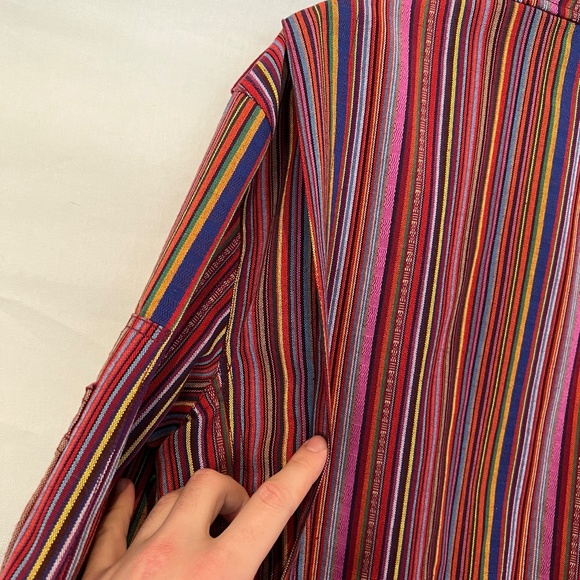 OPENING CEREMONY - Baja Field Jacket in Rainbow Stripe with A Custom Patch - Picture 12 of 15